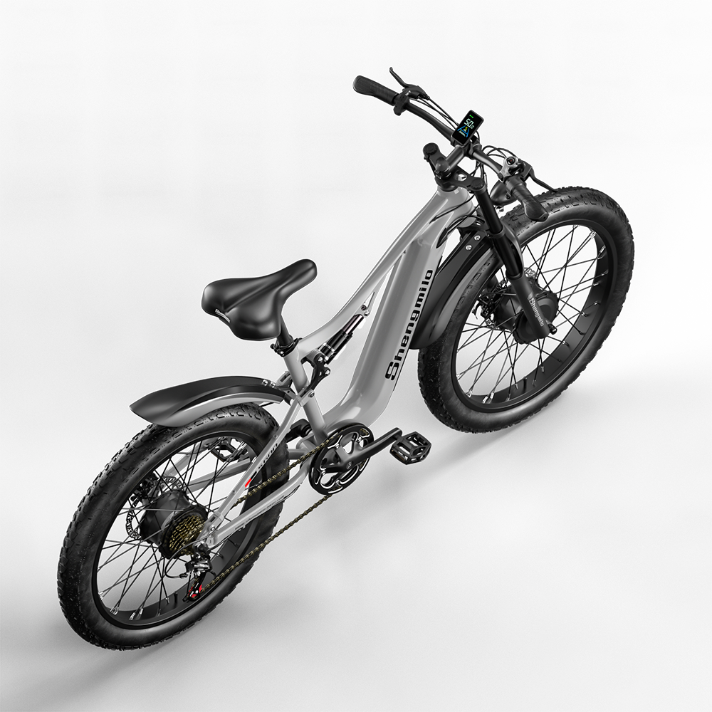 shengmilo S600 Adult Mountain Electric Bike 2000W Dual Motor 48V17.5AH