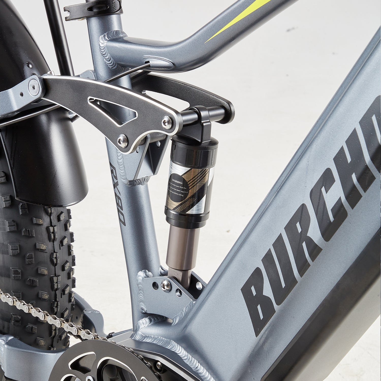 BURCHDA RX80 Electric mountain bike 1000W, 48V20AH lithium battery, 26 inch 4.0 fat tyres