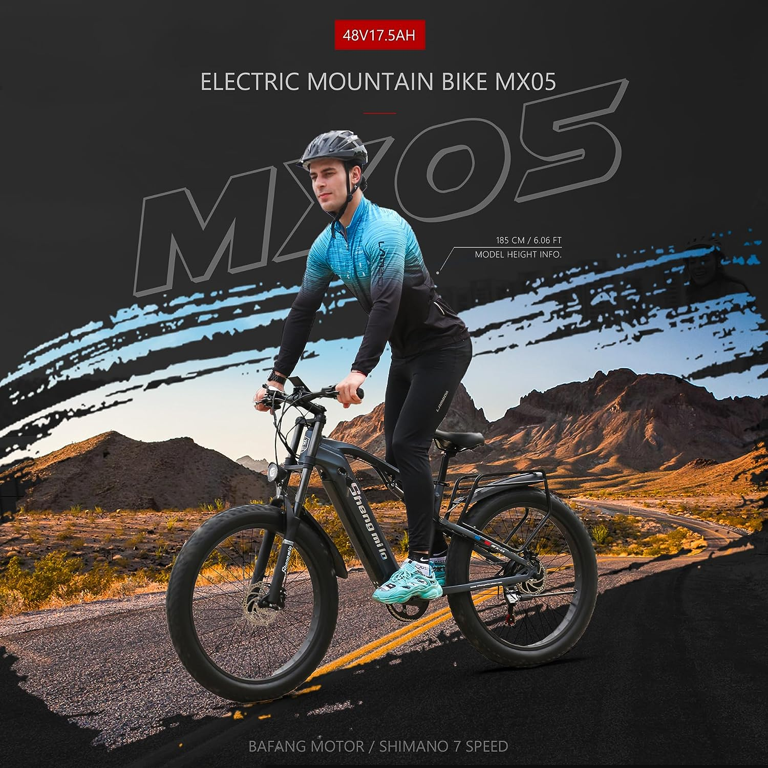shengmilo MX05 Adult Mountain Electric Bike