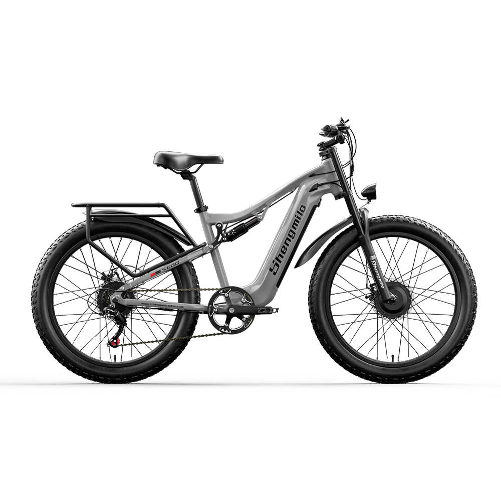 shengmilo S600 Adult Mountain Electric Bike 2000W Dual Motor 48V17.5AH
