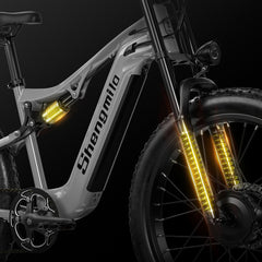 shengmilo S600 Adult Mountain Electric Bike 2000W Dual Motor 48V17.5AH