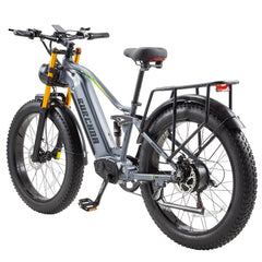 BURCHDA RX80 Electric mountain bike 1000W, 48V20AH lithium battery, 26 inch 4.0 fat tyres